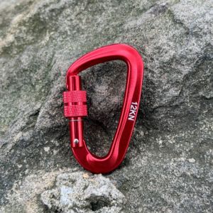 MODERNLUX 4880mm Professional Safety Carabiner 12KN 6 Colors D Shape Key Hooks High Quality Mountaineering Protective Equipment Aluminum Climbing Buckle