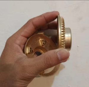 2 Pcs Kuningan Kompor Gas Rinnai / Burrner Kompor Rinnai Tebal