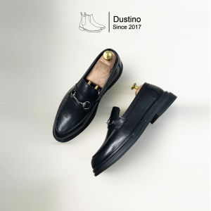 Horsebit Penny Loafer Nam Da Bò Giày Lười họa tiết móc da bò đế nâng chiều cao