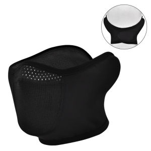 WOSAWE Winter Thermal Fleece Motorcycle Face Mask Breathable Windproof Warm Cycling Ear Face Cover
