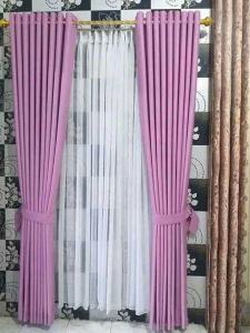Gorden Jendela | Gorden Pintu Kamar | Gorden Import | Gorden Warna Full | Jendela 1 Set Murah Promo | Hordeng Jendela | 2 Kaca | Hordeng Pintu Dan Jendela Satu Set | Korden Horden Gorden Blackout Import | Hordeng Panjang 2 Meter