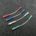 4Pcs Turntable Cartridge Stylus Universal Pure Silver Wires For Shure Ortofon LP Vinyl Record Phonograph Headshell Accessories. 