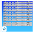 KDL-40r 470 bKLV-40r 470 b KLV-40ex 43 b KDL-40w 600 b Sony 40 inch LED TV backlight accessories (LAMPU-TV) 40R470B 43EX43B 40W600B TV backlight Sony accessories. 