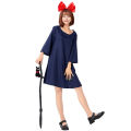 Japanese Witch's Delivery Service Kiki Cosplay Costume Adult Simple Halloween Little Witch Witch Clothes. 