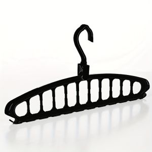 Rotating Clothes Hanger Multi-Hole Clothes Hanger 11 Hole Space Saving Clothes Hanger Wardrobe Organizer