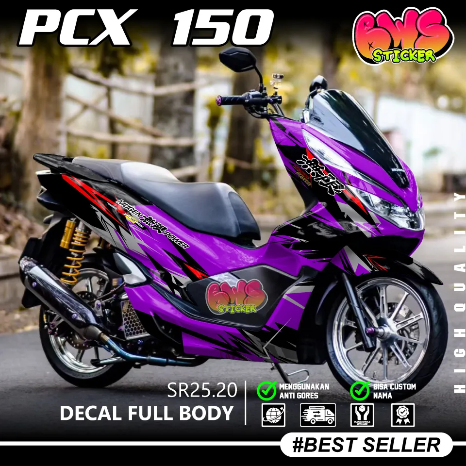 COD Sticker Decal Full Body Honda PCX 150 2017 2018 2019 2020