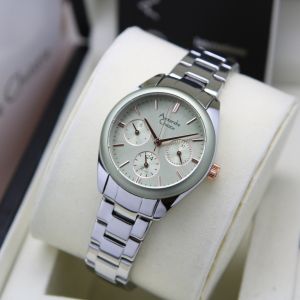 Jam Tangan Wanita Alexandre Christie AC 2A68 AC2A68 AC 2A85 AC2A85 AC 2A99 AC2A99 Original Garansi Resmi 1 tahun - Stainless Steel & Rubber