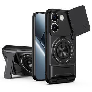 [SG] Xiaomi Poco X8 Pro / X8 Pro Max Case - Sliding Camera Protector Shockproof Hybrid Armor with Magnetic Ring Kickstand Cover Casing