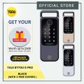 Yale BYYOU G PRO Gate + YDR343A Door Digital Lock Bundle (FREE Yale Receiver Module and 2 Interchangeable Covers). 
