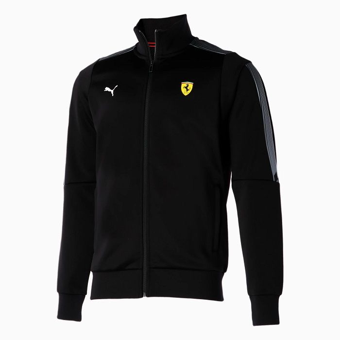 Jaket tracking Puma Ferrari Race T7 Track Jacket 53167501 Puma