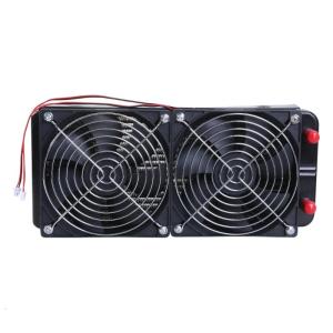 Aluminum Computer Radiator Water Cooling Cooler 2 Fans 240mm For CPU Heatsink