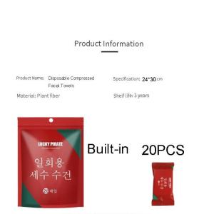 Disposable Compressed Facial Towel & Bath Towel Portable Thickened Towel for Camping & Gym