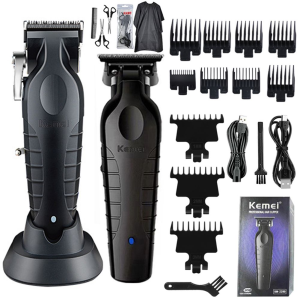 Kemei Hair Cutting Machine Hair Clipper Kit Electric Shaver Male Men’S Trimmer Machine KM-2296 KM-2299 KM-1102
