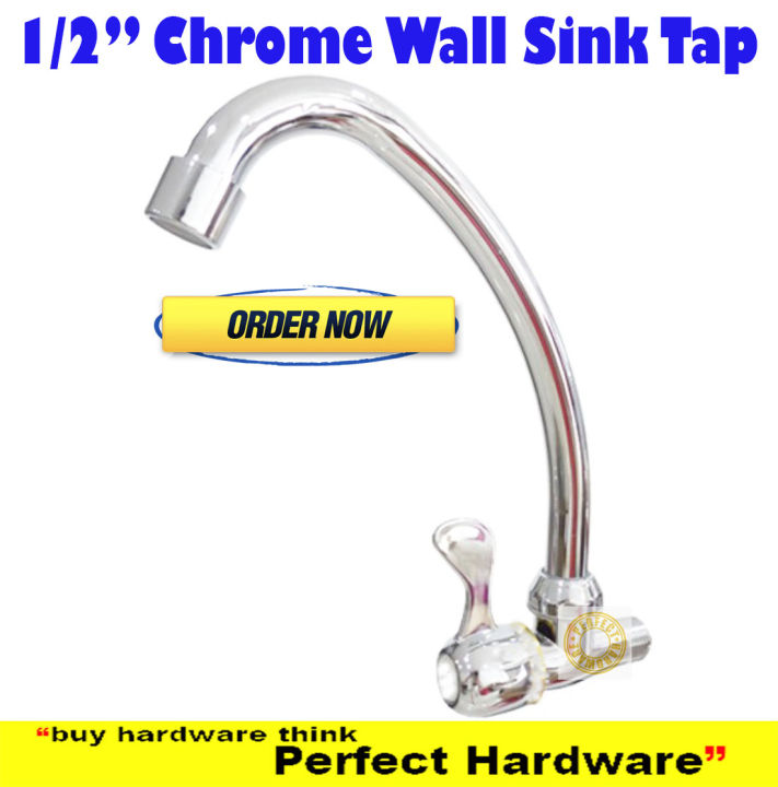 Kitchen Sink Faucet Wall Pillar Tap Kepala Paip Sinki Dapur Lazada