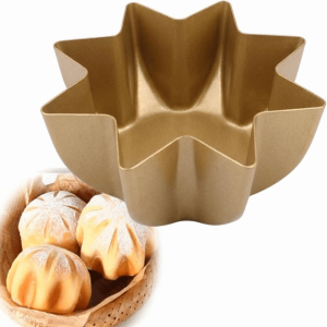 MIRELINA Octagon Shape Bread Mold Food Grade Carbon Steel Non-Stick Surface Baking Mold Oven Safe Loaf Pan Home Baking