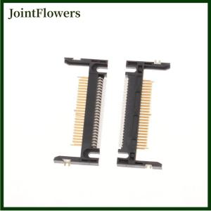 JointFlowers 5pcs 50pin Chiều dài cánh tay 19.0 vá khe cắm thẻ nối trên CF chủ thẻ Hội Đồng Quản trị màu Đen Cà Phê