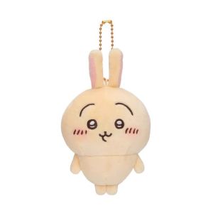 GOODOO Hachiware Chiikawa Keychain Cartoon Plush Chiikawa Doll Cute Doll Pendant Friend Gift