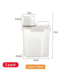 Taidu Grain Thùng gạo Kín Chống Côn Trùng Chống Ẩm Lưu Trữ Tank Sub-Bao Bì Gạo Bin Bột Xô Multigrain Lưu Trữ Hộp Chó Và Mèo Hạt Xô