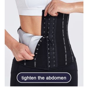 EDM Sweat-burning Fat-burning Latex Waist Trainer Belt for Women Tummy Trimmer Waist Trainer Belt Slimming Abdominal Belt for Women Postpartum