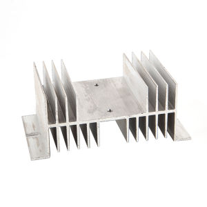 LEI อลูมิเนียม SINGLE PHASE Solid State Relay SSR HEAT SINK BASE หม้อน้ำ50*125*70mm