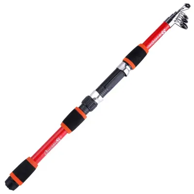 Goldstar 1.8 m Fishing Rod and Reel Combos Telescopic Fishing Pole with Reel Combo Sea Saltwater Freshwater Kit Fishing Rod Kit