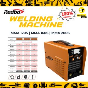 REDBO MMA - 160S INVERTER LAS TRAFO LAS MESIN LAS RINGAN