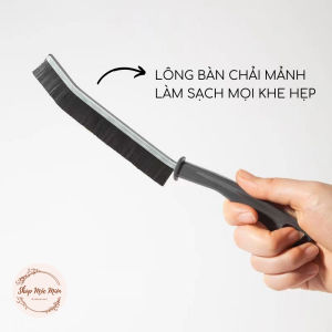 Bàn Chải Vệ Sinh Khe Rãnh Cửa Sổ  Khe Rãnh Nhà Bếp Nhà Vệ Sinh Cứng Tay Cầm Dài Đa Năng