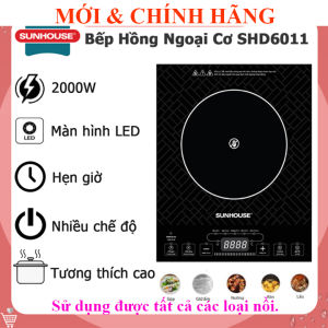 Bếp hồng ngoại Sunhouse SHD6017 SHD 6017 Không kén nồi SHD6011