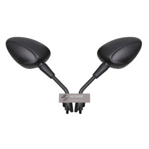 Spion Vespa Matic Universal Semua Motor Chrome Black HY New