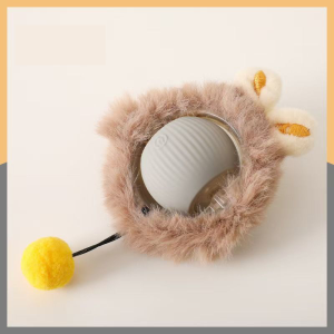 ของเล่นแมวลูกบอลแมวอัติโนมัติ ของเล่นแมวโต้ตอบลูกบอลไฟฟ้าอัจฉริยะโนมัติของเล่นสําหรับแมว