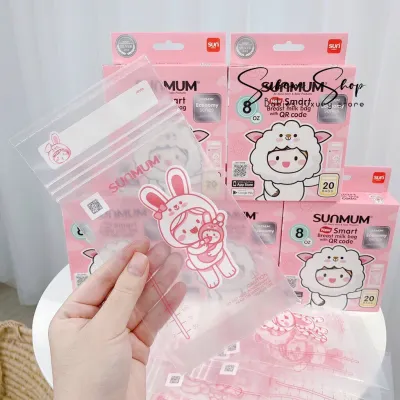 Túi trữ sữa SUNMUM hàng Thái Lan mẫu mới 2020