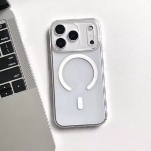 [JLK] Hot Item! Ultra Thin Hard Clear Magnetic Case for iPhone 17 Pro Max Air Transparent Protective Shell