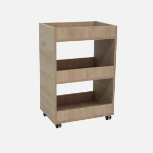 [READY STOCK] Como Home 3 Tier Multi-functional Storage Rack | Heavy Duty Kitchen Trolley | Melamine