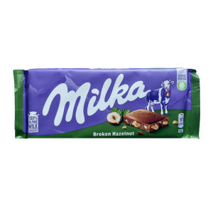 Black Colorful Blocks Bubbly Nut Chocolate Milk Chocolate and Myka Chocolate Snack Blocks