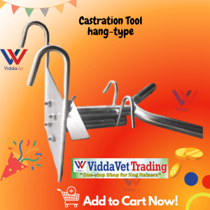 Castration Frame Pig Castrator Stainless Steel Piglet Castrator Hang type piglet tool piglet tool set Piglet Castration