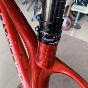 SILVEROCK Aluminum Dual Size Seatpost Collar Clamp 27.2mm 31.8mm 34.9mm 30.9mm for Road Bike MTB Minivelo Carbon Frame Bicycle Parts