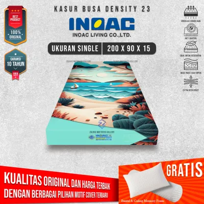 [ 200x90x15 ] Kasur Busa Single Original INOAC EON Density 23 Garansi 10 Tahun