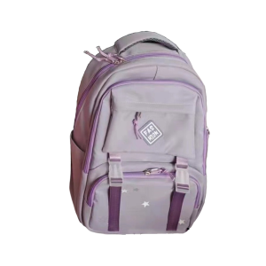 8858 Good Quality Backpack School / Beg Galas Sekolah (Primary & Secondary Saiz 16"/43 cm) Backpack Design Plain