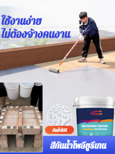 เคลือบกันน้ำ โพลียูรีเทน ความจุขนาดใหญ่ ตัวเลือก ซ่อมแซมรอยรั่ว มีน้ำ สีกันน้ำ