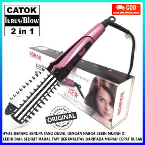 Catokan Sonar Catok Pelurus Rambut Blow Beauty Hair Curler 2 in 1 SN 790