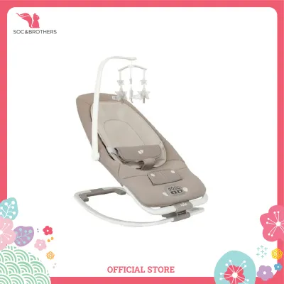 Ghế rung trẻ em Joie Dreamer Arctic/ Walnut