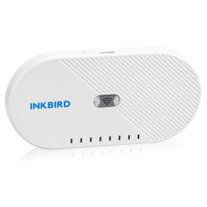 INKBIRD Wi-Fi Gateway IBS-M1 Wi-Fi Bridge Gateway Smart Hub Remotely Control Center Bluetooth&Wireless Devices with INKBIRD PRO App 2.4GHz Only
