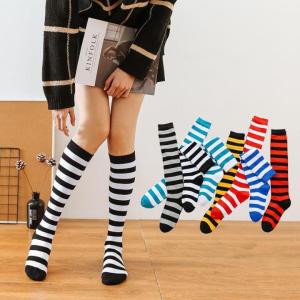 Women’s Classic Knee High Socks – Solid Color Tube Stockings for School & Fashion