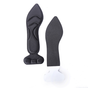 1 Pair Women Insole Pad Inserts Heel Post Back Breathable Anti-slip for High Heel Shoe