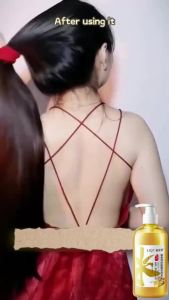 Herbal Essence Shampoo Ginger Hair Shampoo Hair Loss And Hair Growth Increase Hair Density Improve Hair Follicle Volumizing Anti-Dandruff & Oil Control 500ml