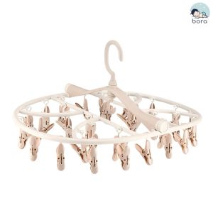 Móc chùm treo quần áo cho bé xoay 360 độ có thể gấp gọn 24 móc/ 32 móc