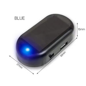 Car Fake Security Light Solar Powered Simulated Dummy Alarm Wireless Warning Anti-Theft Caution Lamp LED Flashing Lights