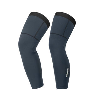 ROCKBROS Cycling Warmer Leg Sleeves Arm Sleeves Fleece Windproof Elastic Basketball Sports Leg Sleeves Anti-slip Comfortable Leg Warmer for Hiking Running Bike Riding Motorcycle