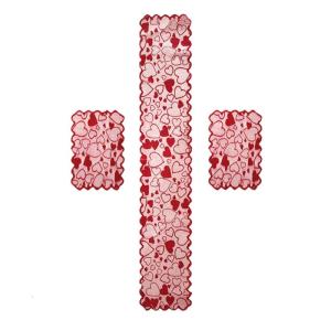 Ngày Valentine bồi bàn ren Nhà Bếp bàn ăn trang trí người yêu cho nhà hàng khách sạn nhà trang trí tiệc ngoài trời