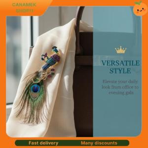 ❣️❣️❣️ Peacock Brooch for Women Luxury Style Animal  Pin Clothing Accessory for Evening Out and Celebrations